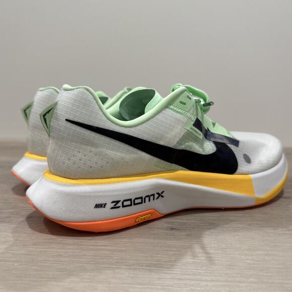 Nike ZoomX Ultrafly Trail Summit White Vapor Green DX1978-102 Men Sz 10.5 NEW main image 4